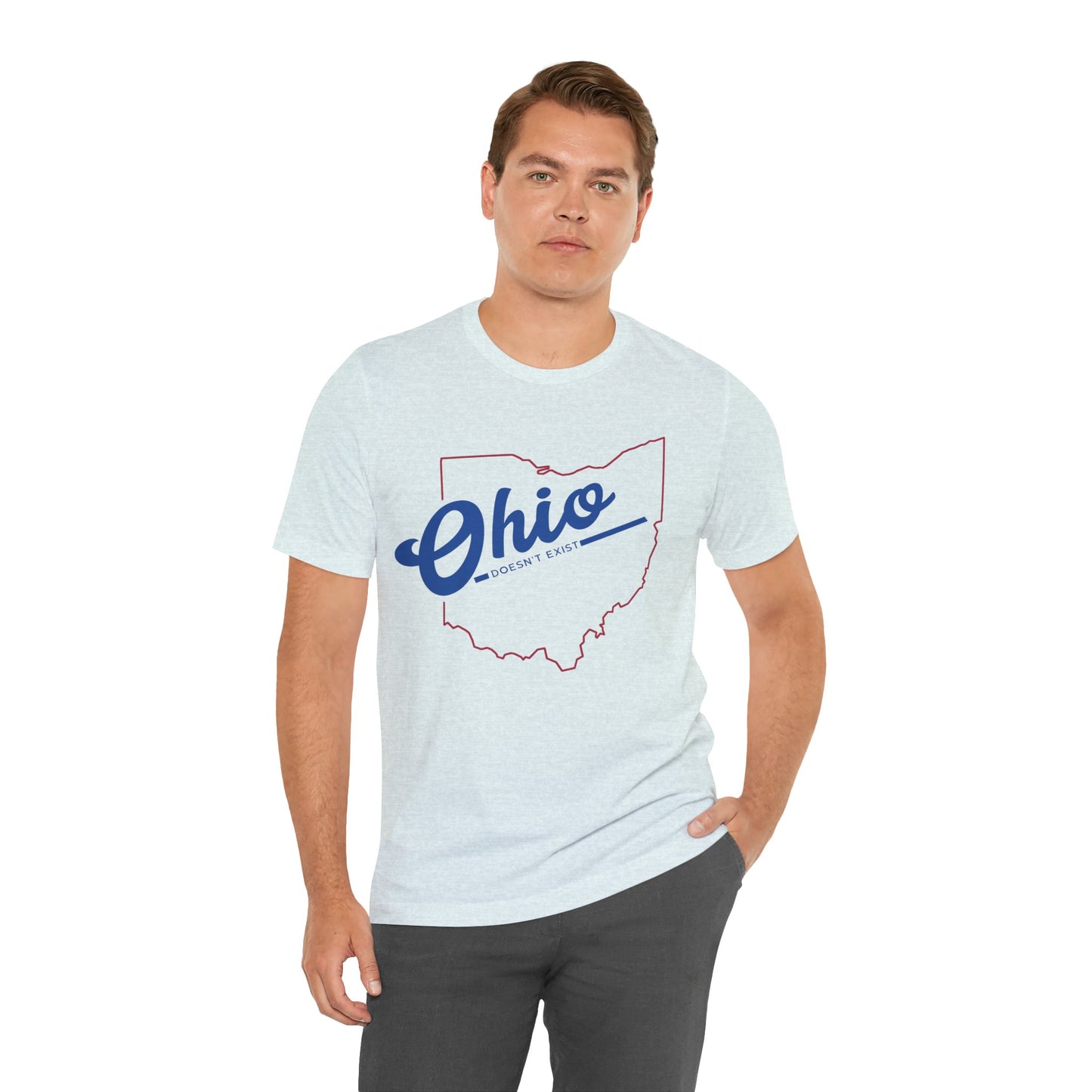 Ohio Doesn’t Exist – Classic Logo Tee