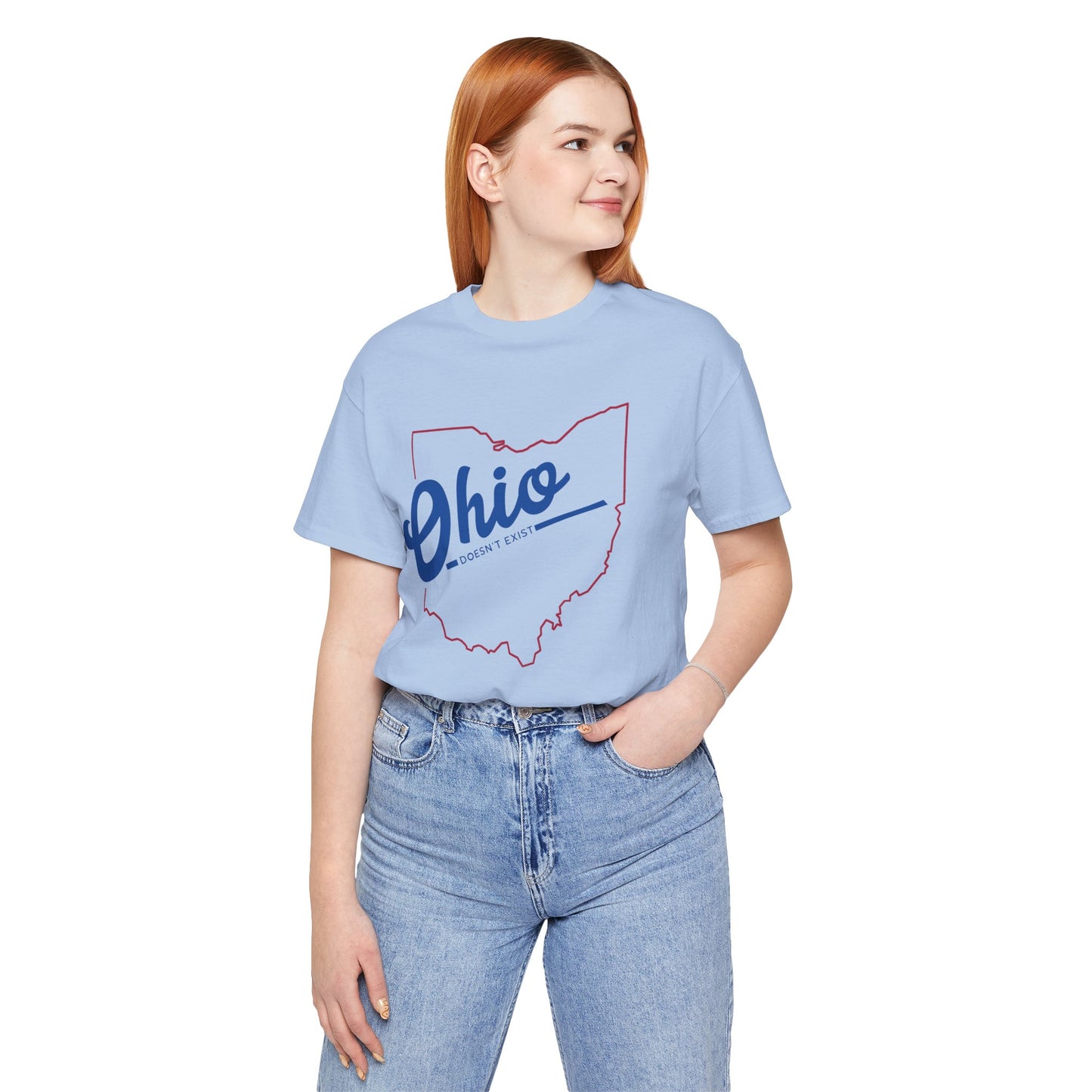 Ohio Doesn’t Exist – Classic Logo Tee