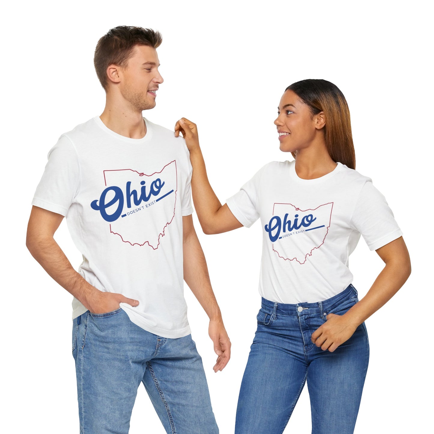 Ohio Doesn’t Exist – Classic Logo Tee