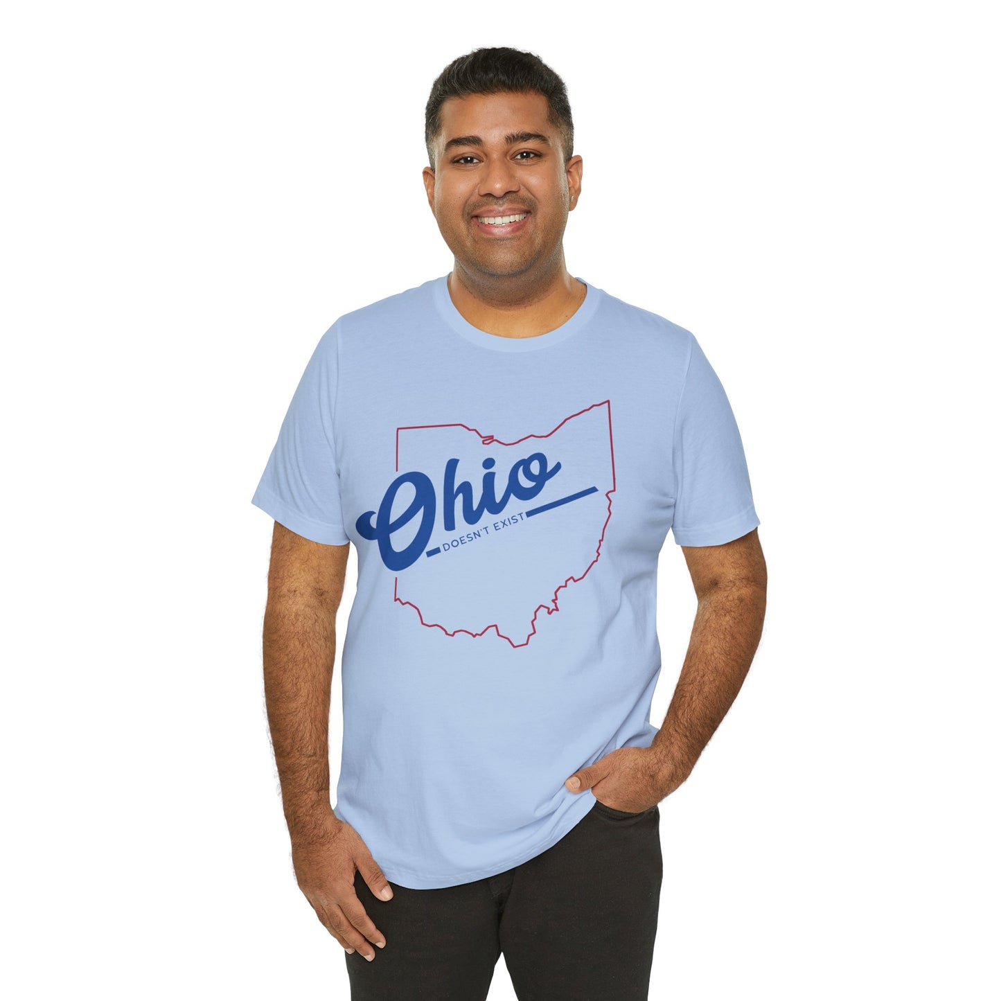 Ohio Doesn’t Exist – Classic Logo Tee