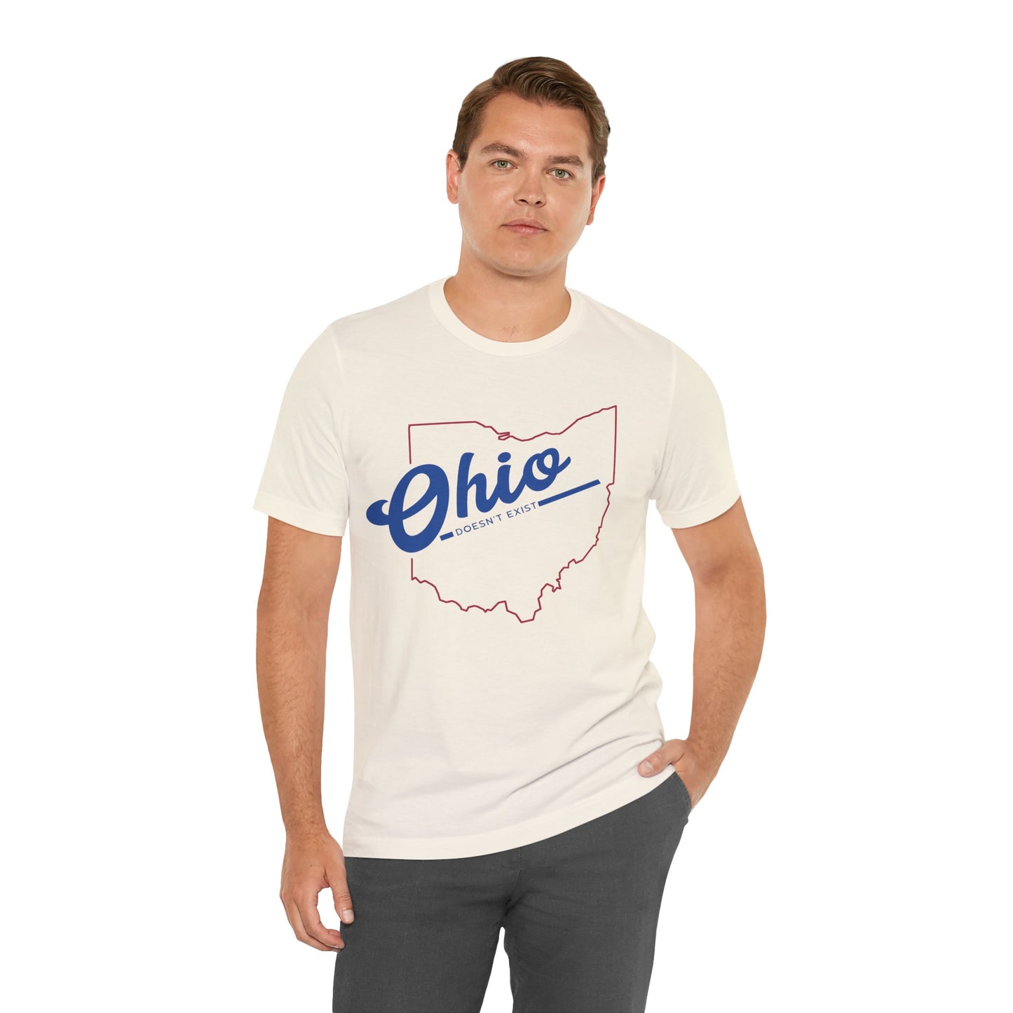 Ohio Doesn’t Exist – Classic Logo Tee