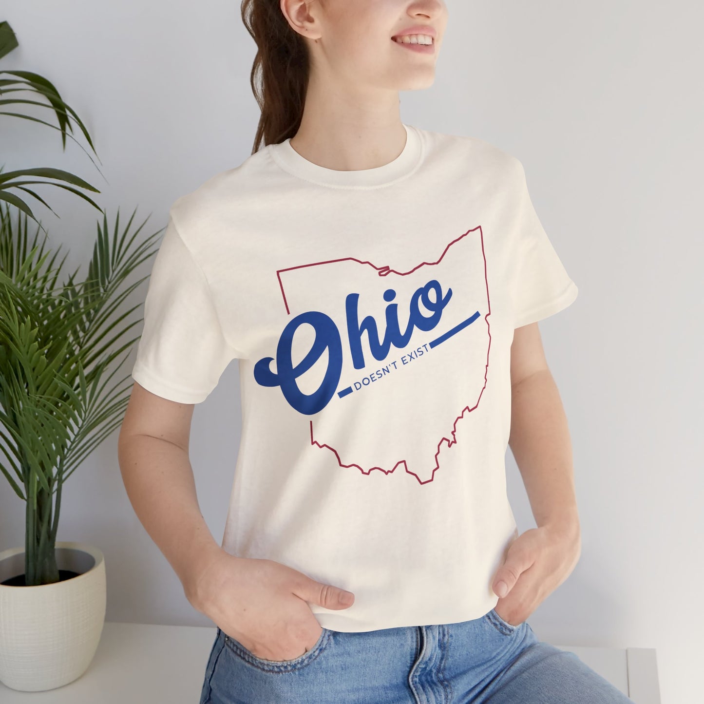 Ohio Doesn’t Exist – Classic Logo Tee