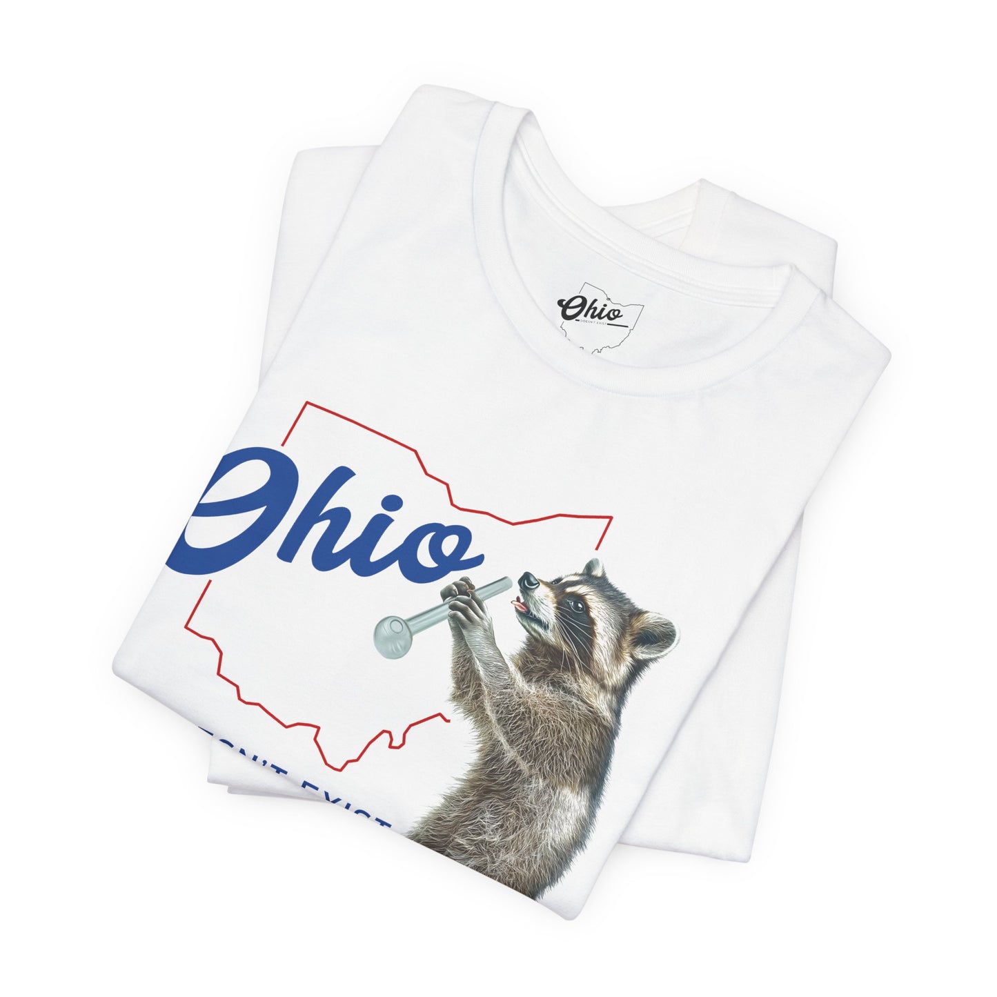 Chewy the Methcoon – Viral Wildlife Tee. Ohio’s most chaotic raccoon. Caught on cam. Immortalized in cotton.