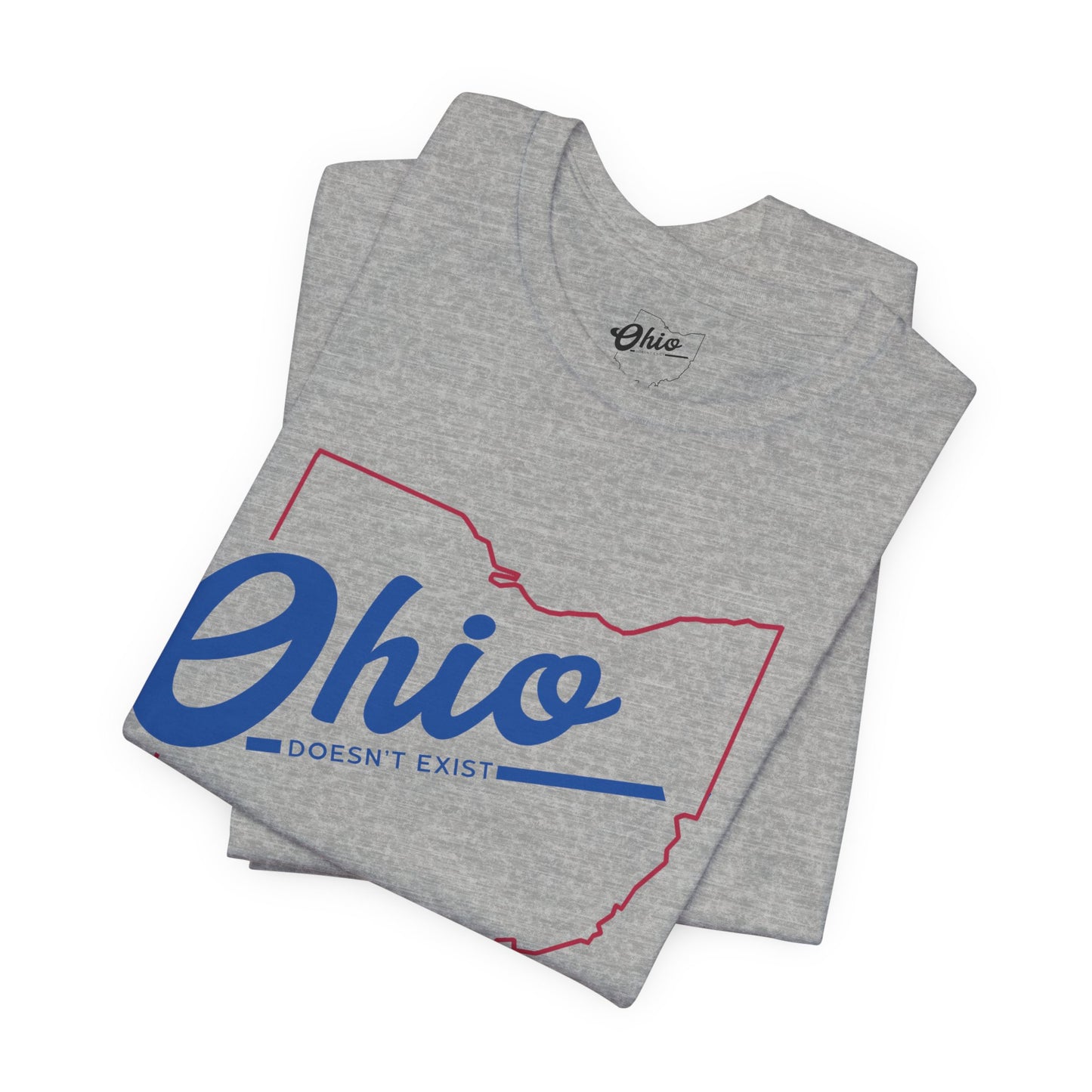 Ohio Doesn’t Exist – Classic Logo Tee