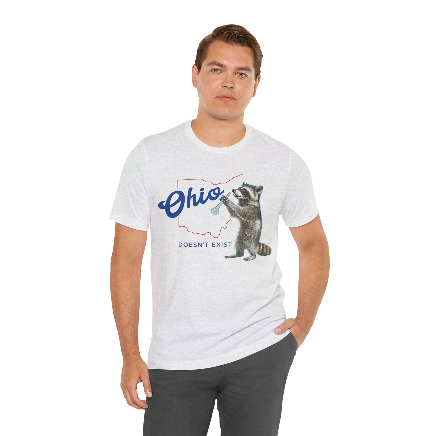 Chewy the Methcoon – Viral Wildlife Tee. Ohio’s most chaotic raccoon. Caught on cam. Immortalized in cotton.