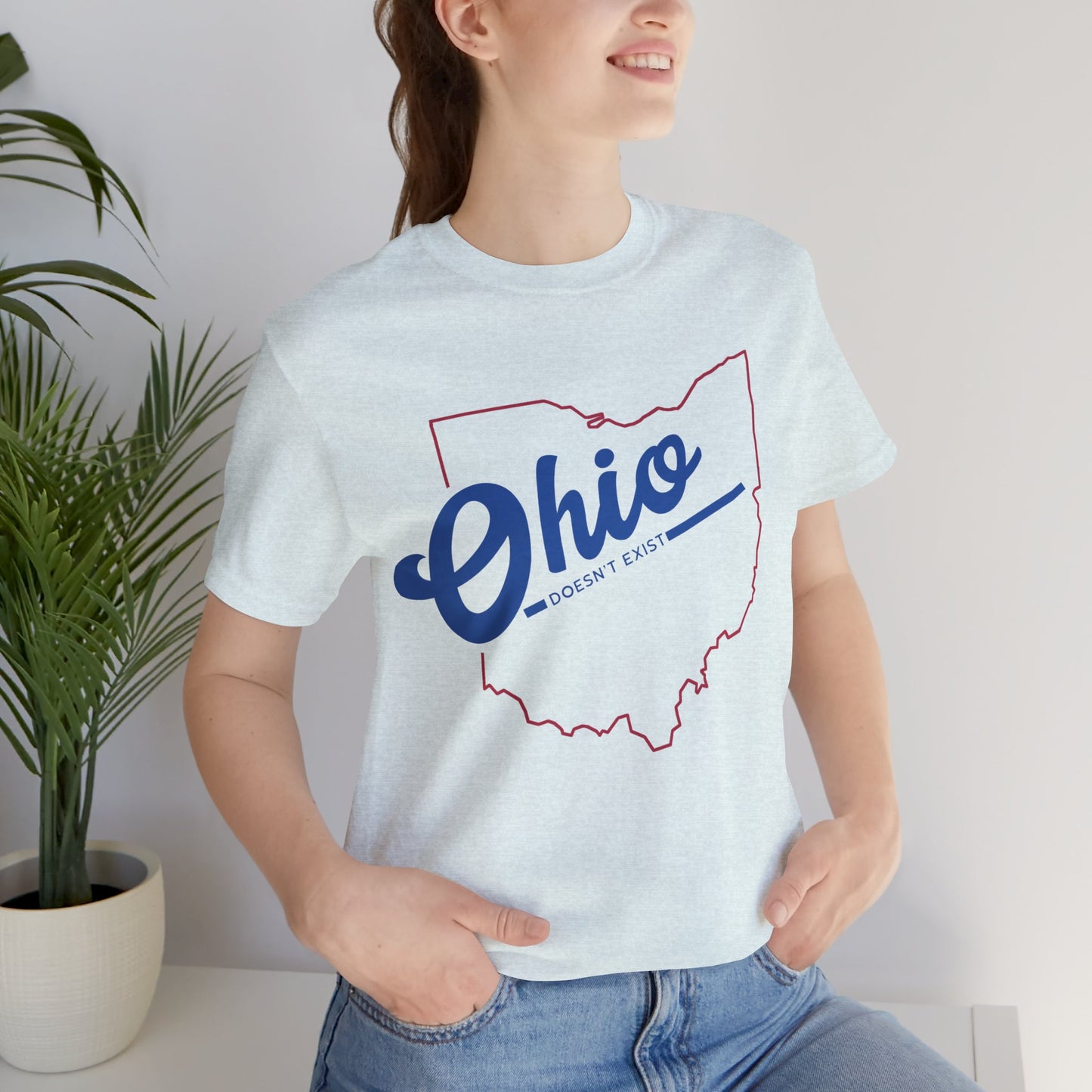 Ohio Doesn’t Exist – Classic Logo Tee