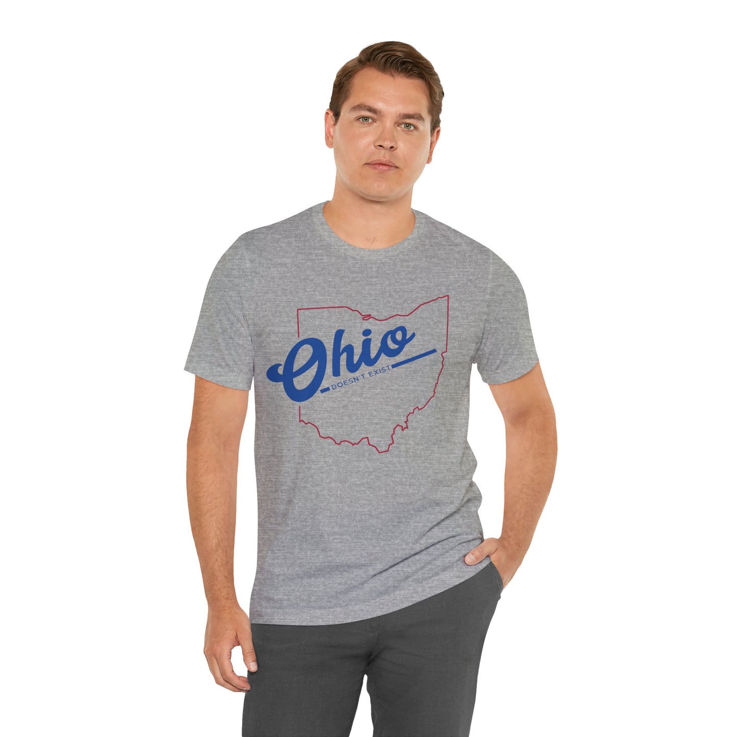 Ohio Doesn’t Exist – Classic Logo Tee