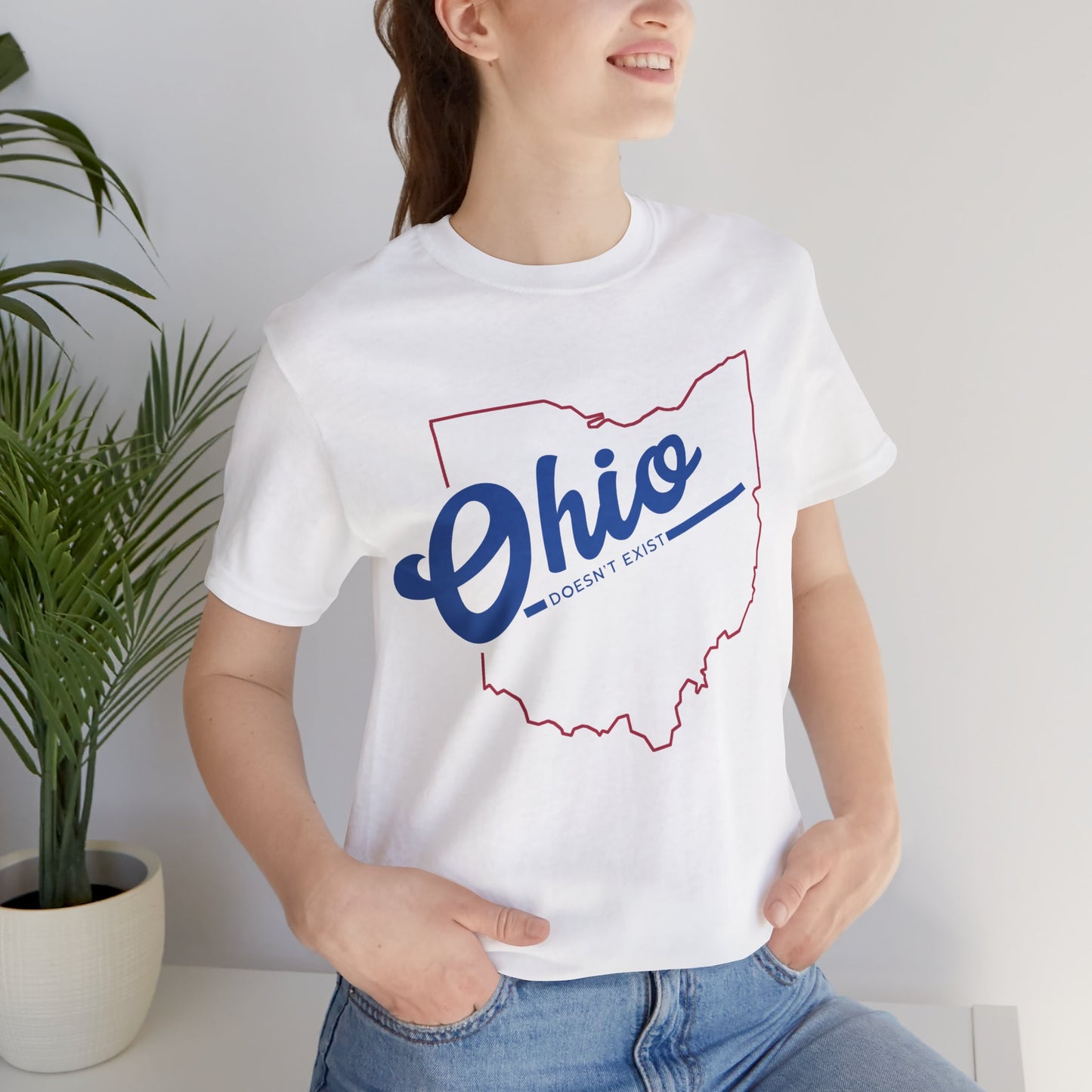 Ohio Doesn’t Exist – Classic Logo Tee